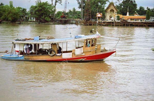 Tug Boat, Mae Nam Chao Phrayal River, Ayutthaya to Bangkok